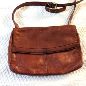 Hobo Brand Crossbody Saddle Flap Bag